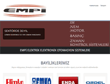 Tablet Screenshot of empielektrik.com.tr